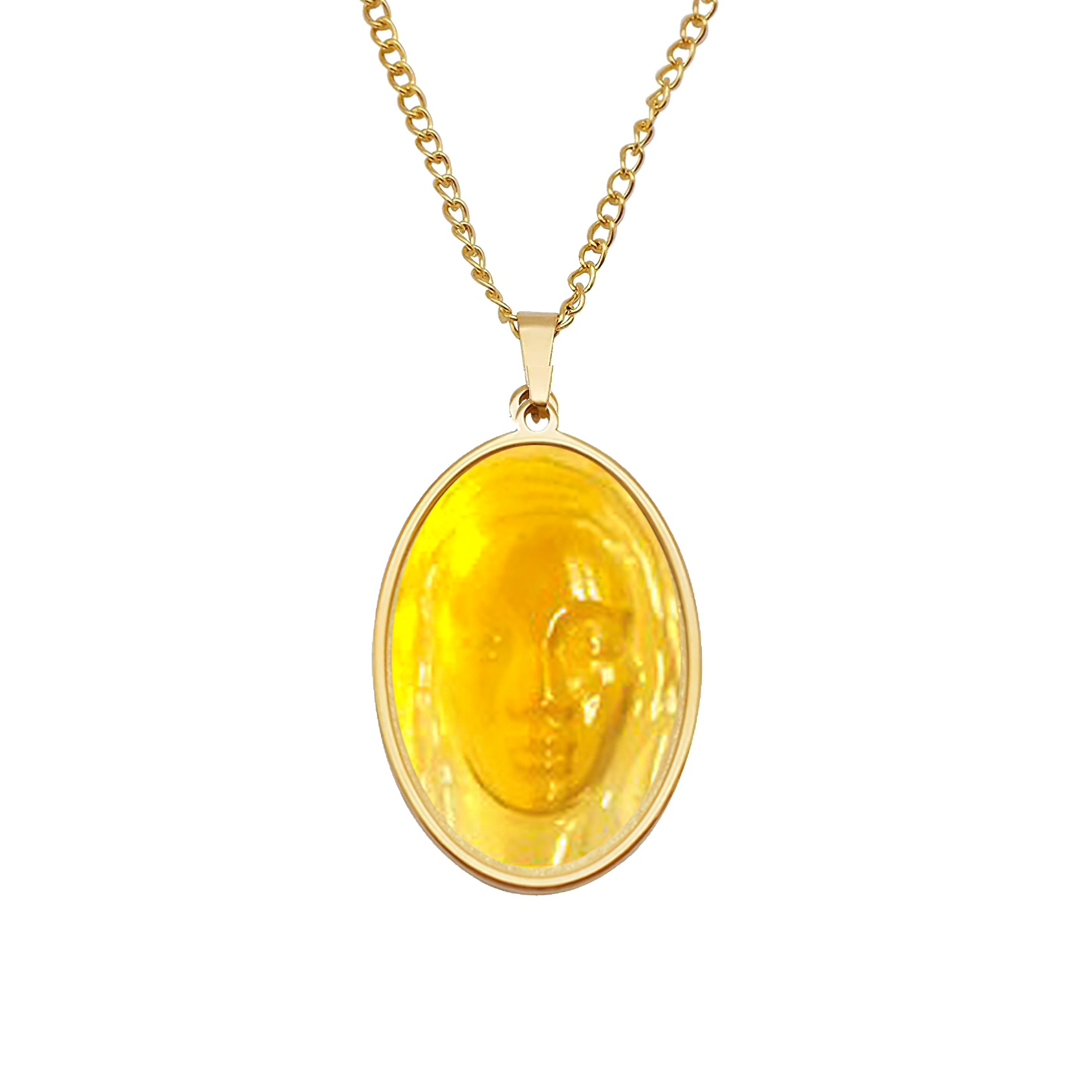 18K Hera Intaglio Pendant