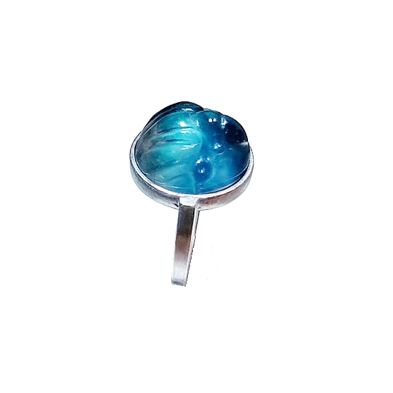 Blue Hawk Intaglio